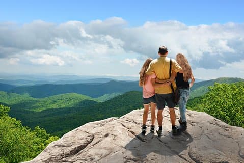 Wasserfälle und Blue Ridge Parkway-Wanderung mit erfahrenem Naturforscher