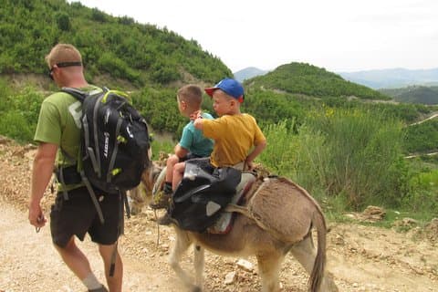 DONKEY TRIP BY 1001 Aventuras da Albânia