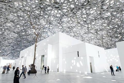 Privat tur til Sheikh Zayed Mosque og Louvre Museum