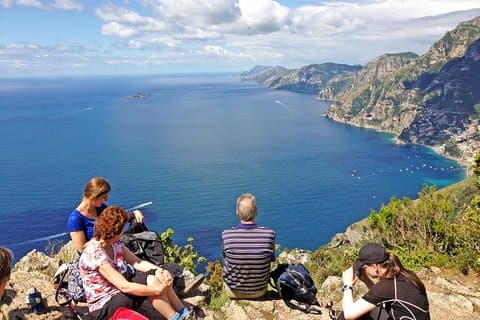 Half-Day Private Amalfi Coast Path of the Gods Hike with Lunch