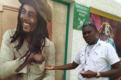 Montego Bay Jamaica Privétour naar Bob Marley Museum Kingston