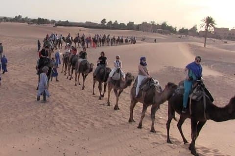 2 dager / 1 natt utflukt til Zagora (ørken) fra Marrakech