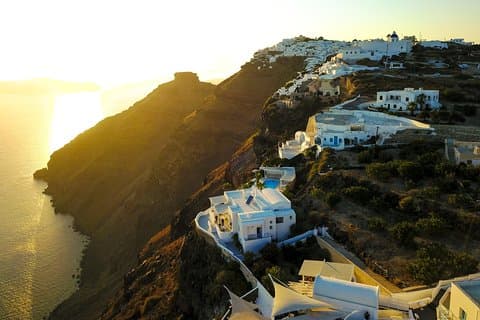 Santorini Private Scenic Shore Excursion: Oia, Mt Profitis och Ilias Monastery