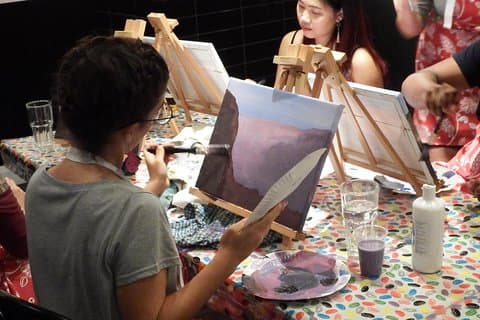 Sesiones de Pintura y Sip Art Brisbane