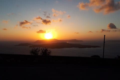 Unieke zonsondergangtour Santorini