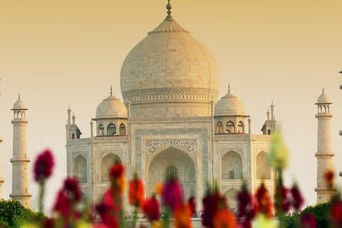 De Delhi:Visita do nascer do sol ao Taj Mahal junto com Fatehpur Sikri