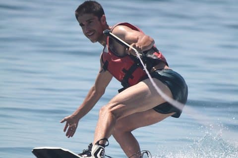 Wakeboarding i Armacao de Pera, Algarve, Portugal
