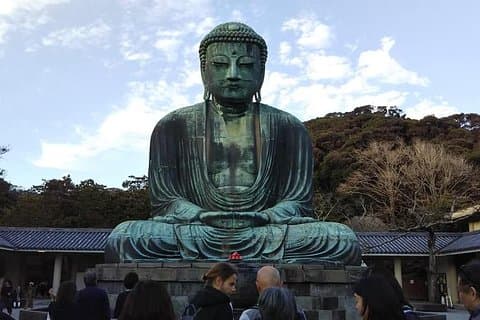 8-timers Kamakura-tur med kvalificeret guide, der bruger offentlig transport