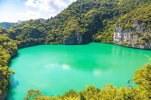 Esplora il Parco nazionale marino di Angthong con Big Boat da Koh Samui