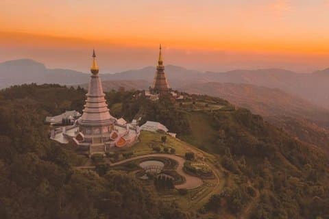 Doi Inthanon National Park: En perfekt destination i Chiang Mai-dagstur