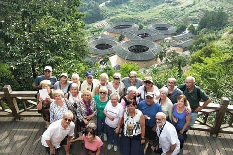 Fujian Tulou Private Day Tour til Verdensarvsted Tianluokeng Tulou Cluster