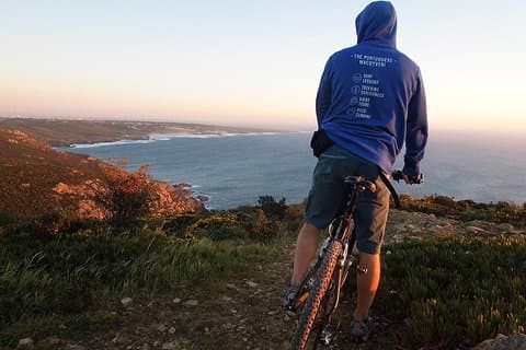 Privat mountainbike i Sintra-Cascais Park, Lissabon