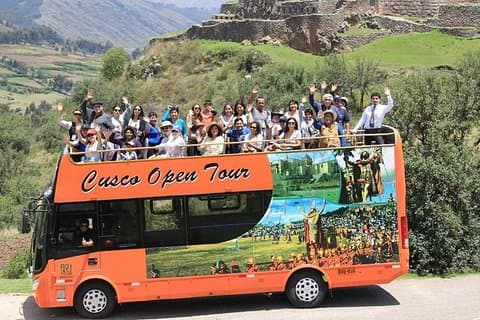 City Tour em Cusco com Ônibus Aberto