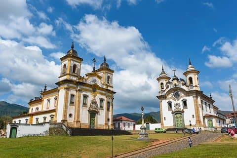 Ciudades históricas de Ouro Preto y Mariana.