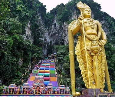 Kuala Lumpur forstedene og Batu Caves Tour