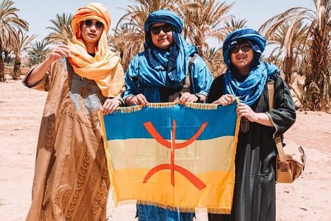 3 dages 2 nætter tur fra Marrakech til Marrakech via Merzouga Sahara ørkenen