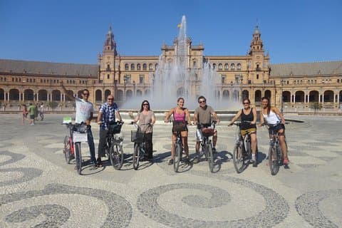Sevilla elektrisk sykkel tur - liten gruppe