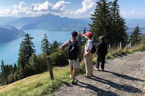 Private geführte Wanderung auf dem Berg Rigi mit Farmbesuch und BBQ