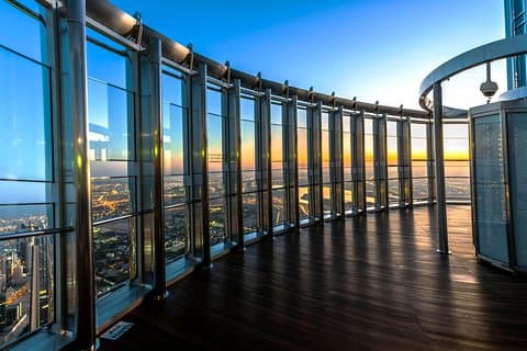 Burj Khalifa Level 124 'At the Top' Entrance Ticket with One-way Transfer