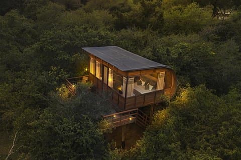 Privates Leopardennest Luxus Glamping Erlebnis in Yala