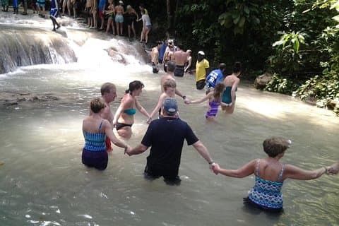 River Tubing, Dunn's River Falls depuis Montego Bay
