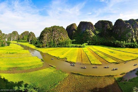 Mua-grot - Hoa Lu - Tam Coc - Kleine groep