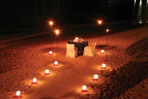 Romantisches Date