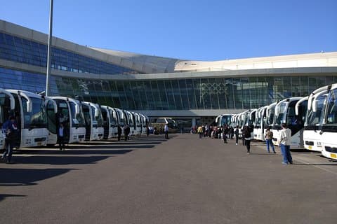 Transfert en bus partagé entre le port de croisière de Tianjin et le centre-ville de Pékin