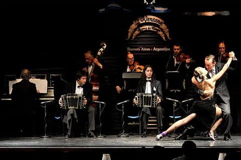 Tango show på La Ventana, med valgfri middag