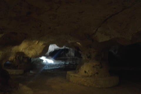 Gröna Grotto Caves från Ocho Rios