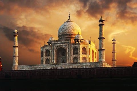 Excursion privée d'une journée au Taj Mahal et à Agra au départ de Delhi