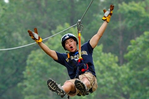 Zip Line - halvdagstur
