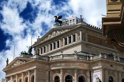 観光のための2時間のブダペストからフランクフルトへのプライベートトランスファー