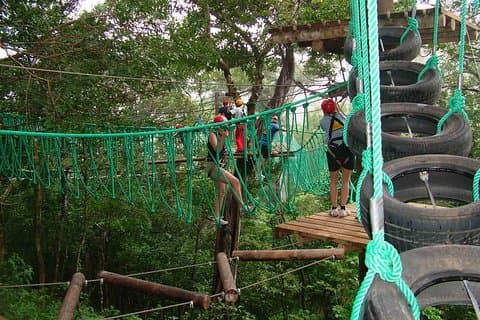 High Ropes "Day Pass Adventure" an activity for families and friends