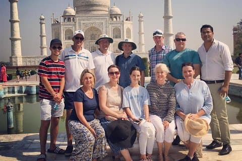 Tour completo di Agra con Taj Mahal da Mumbai in aereo