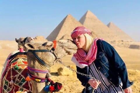 Dagstur til Cairo højdepunkter fra Hurghada med fly