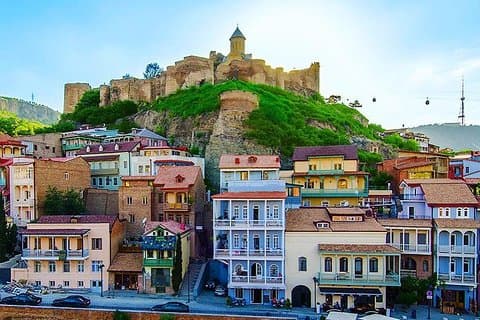 Visite privée de la ville de Tbilissi