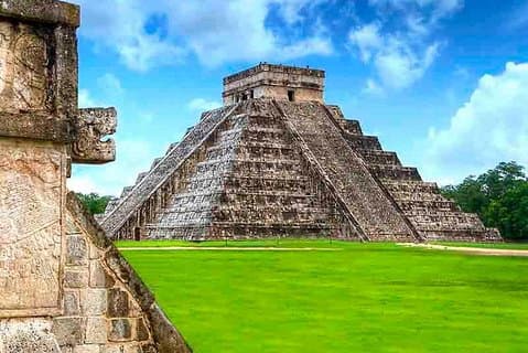 Pirâmide na selva-Coba, Chichen Itza-mais importante cidade maia, sagrado Cenote