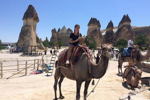Privégids in Cappadocië, Turkije
