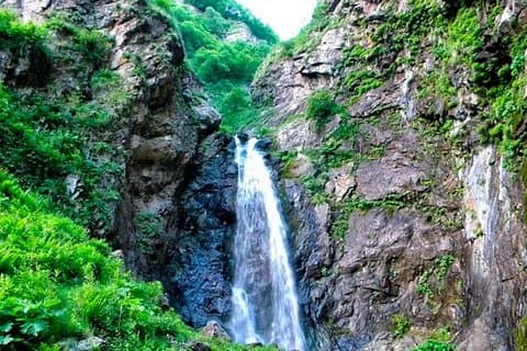 Kakheti: Signagi + Bodbe-klooster + waterval Gurgeniani