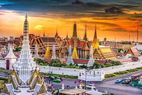 Tour dei luoghi di interesse di Bangkok: GrandPalace WatTraimit WatPho WatArun