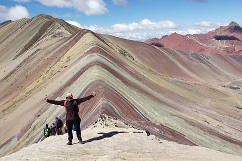 Rainbow Mountain Tour com caminhada curta