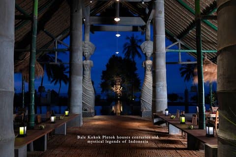 Majapahit Feast: Royal Tugudom Dining at Tugu Lombok