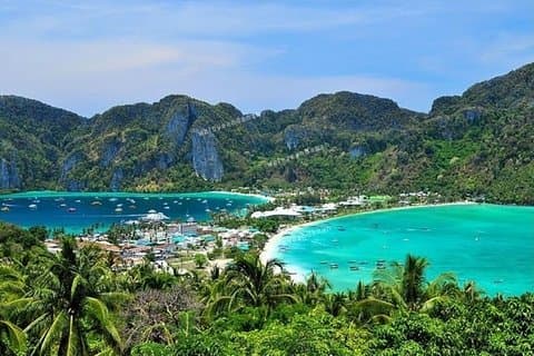 KRABI : Phi Phi Island-Maya Bay-Snorkeling por barco de velocidade + Almoço