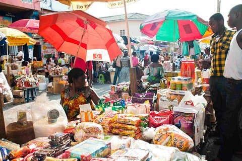 Circuit des marchés d'Accra