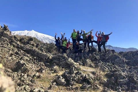 Randonnée d'une demi-journée ou d'une journée sur l'Etna avec guide privé