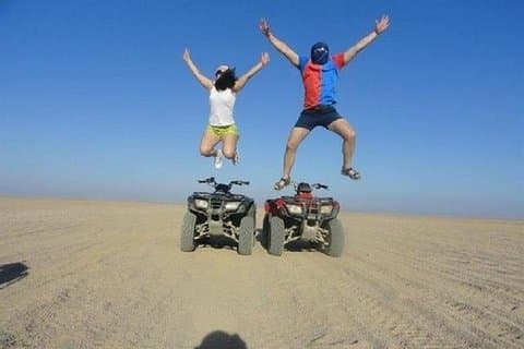 Desert Safari med fyrhjuling i Hurghada- morgontur