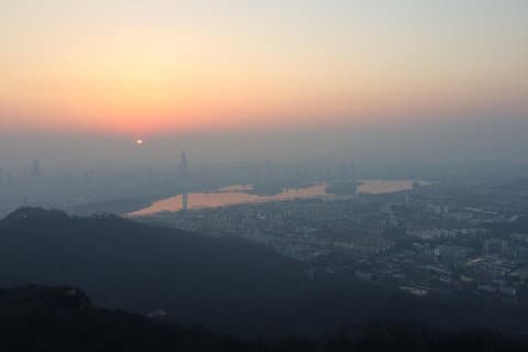 Wandern Nanjing auf meinem Auto