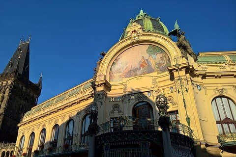 Visite privée du cubisme et de l'Art nouveau à Prague