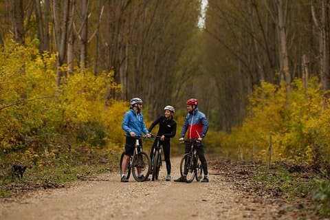 Visite à vélo d'Obedska Bara